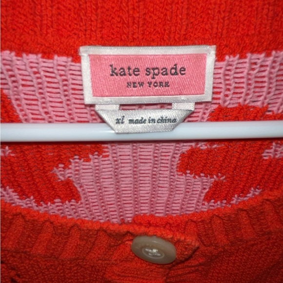 RARE Kate Spade Marker Floral Cardigan - Picture 2 of 4